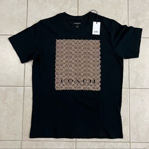 Coach Signature Print T-shirt